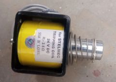 VCB Tripping Coil Current 2A Material SS Weight 0.5kg Voltage 24 V Wire Length 1m Wire Diameter 1mm Resistance 2.5ohm Phase Single - Image 1