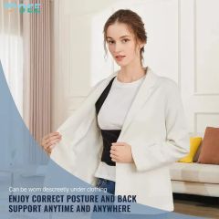 Back Lumbar Support Shoulder Posture Support Posture Corrector Back Pain Relief Breathable Back Brace Support - Image 3