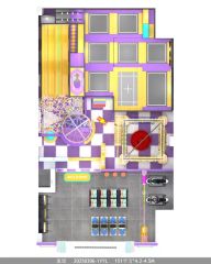 Commercial Indoor Playground Slide with Rope Course Trampoline - Image 3