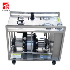 Air Driven Liquid Pump Hydraulic Control Valve Test Bench for Liquid ...