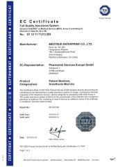 CE Certificate certificate from Medtrue Enterprise Co., Ltd.
