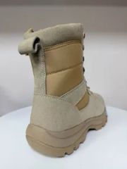 Two-tone Khaki Combat Tactical Boots Color Khaki Origin Hebei Gender Unisex Element combat Toe Style Round Season - Image 3