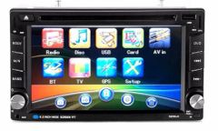 2 DIN Universal Car DVD Player with 6.2 Inch Screen GPS Navigation System - Image 2