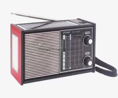 Multiband FM/Am/Sw Solar Two Way Radio with Flashlight USB TF MP3 Player - Image 2