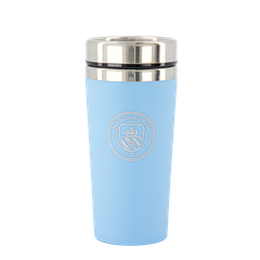 Manchester City Soft Touch Travel Mug - Image 2