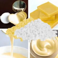 Stock CAS 8006-40-4 Multipurpose Raw Material Natural Beeswax for Handmade Crafts Cosmetics Food Packaging - Image 2
