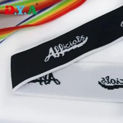 Customize Color Polyester Stripe Knitted Webbing for Garment Accessories - Image 5