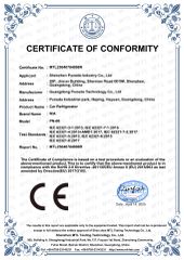 CE certificate from Qingdao Shing Auto Parts Co., Ltd.
