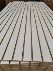 MDF Wave Board Designs for Wall Decoration Thickness 18mm Size 1220*2440mm Trademark JH WOOD HS Code 4412321090 Material Wood - Image 2