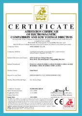 CE Certifcation certificate from Hitek Energy Co., Ltd