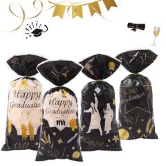 Custom OPP Cello Bags Bottom OPP Clear Flat Square Block Bottom Candy Bags - Image 5