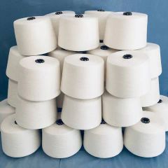 High Quality Raw White 402 Polyester Recycled Threads Core Yarn for Sewing - Image 3