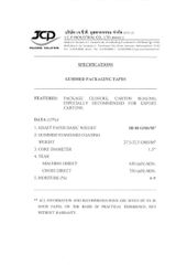 test report certificate of JCP packing solution – certificate photo, supplier certificates section