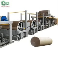 Best Price Fourdrinier Craft Kraft Liner Wheat Straw to Kraft Paper Machinery Paper Crafts Making Machine - Image 1