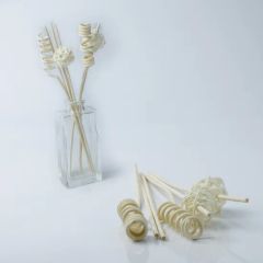 Aromatherapy Essential Oil Rattan Sticks Diffuser Sola Wood Flower Air Freshener - Image 6