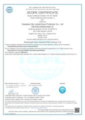 RDS certificate from Guigang City Linda Down Products Co., Ltd.