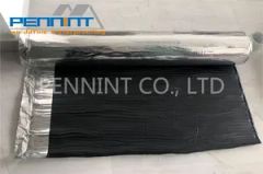 1mm Single Adhesive Bitumen/Asphalt Waterproofing Membrane Origin China HS Code 680710 Warranty 1 Year Material Bitumen Model NO. - Image 1