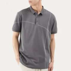 Custom Logo Design Mens Plain Polo Shirt with Polo Collar Service OEM Origin China Season Autumn Size S M L XL Pattern - NANCHANG LANGMAI CLOTHING CO., LTD.