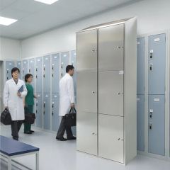 Modular Cleanroom Solutions with Custom Fireproof Steel Lockers - Image 3