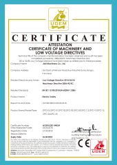 CE certificate of Nanjing Liftor Machinery Co., Ltd. – certificate photo, supplier certificates section