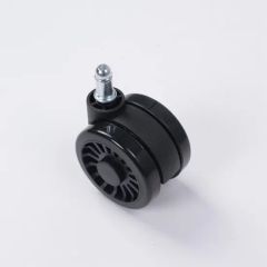 Rubber Caster Wheels with Thread Office Swivel Chair Replacement Spare Parts Castor - Image 5