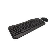 China Factory Cheapest Colored Crack Panel Keyboard Wired Gaming Keyboard and Mouse - Image 2