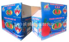 Packaging Corrugated Carton Box for Fresh Dragon Fruit Printed and Wax-dipped Custom - Image 2