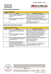 Supplier management certificate from Shijiazhuang An Pump Machinery Co., Ltd.