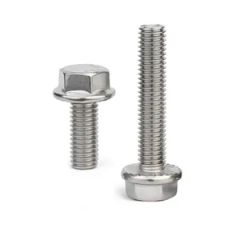 Factory Direct Sale SS304 Hex Flange Bolt M8 Full Thread Flange Bolt - Image 3