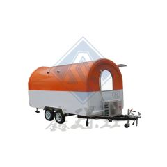 Airstream Food Truck Coffee Steel Concession Food Trailer with Full Kitchen Equipments - Image 3