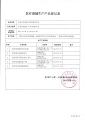 registration sheet certificate of Qingdao Hiprove Medical Technologies Co., Ltd. – certificate photo, supplier certificates section