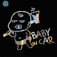 Custom Baby Rider on Board Car Sticker Custom Baby on Board Car Sticker - Image 6