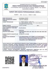 SIUP certificate from Maternal Sport