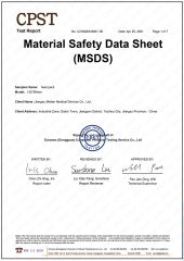 Our certificates certificate from Jiangsu Meilan Medical Devices Co., Ltd