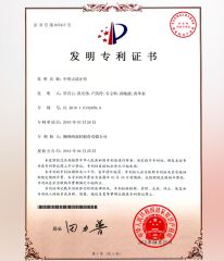 Patent 7 certificate from LMZ INTERNATIONAL LTD.