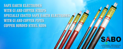 Copper Earth Electrode Brand Sabo Material Copper Diameter 50 mm dia Type Copper earthng Copper Purity 99.9% Corrosion Resistant - Image 1