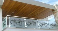 Toughened Safety Glass Railing, For Home Size 5x15 ft Thickness 10 mm Color Transparent Usage/Application Home Country of Origin Made in - R R Steel Trading And Fabrication