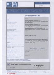CB certificate from Shenzhen Hopestar Sci-Tech Co., Ltd.