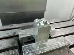 Without Any Electrical Appliances 850 Cast Iron CNC Graphite Milling Machine Tool Body / CNC Carving Machine Frame / Machine Tool Cast Iron Accessories Body Vmc - Image 5