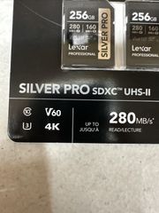 Lexar Professional Silver Pro SDXC 256GB - 2 Pack - New Sealed - Image 3