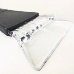 Ice Car Scraper OEM Heavy Duty EVA Handle Transparent Ice Scraper Hand Ice Scraper with Custom Logo - Image 2