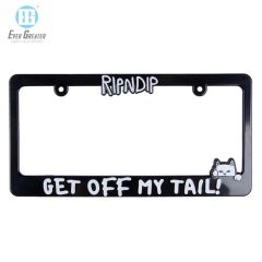 Custom Acrylic Chrome License Plate Frames - Image 1