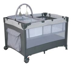 Baby Playpen, Infant Bed HS Code 9403 Origin China Condition New Style American Color Multicolor Model NO. H44-1A1F1G3 Customized - Image 5
