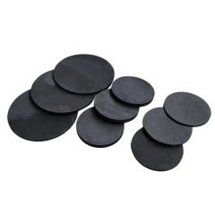 Graphite Products Isostatic High Density Graphite Round Sheet Graphite Round Plate Graphite Disc for Vacuum Pump Pyrolytic Graphite - Image 3