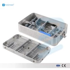 Orthopedic Surgical Instruments Set Medical Osteotomy Locking Plate Titanium System for Bone Cutting & Fixation in Surgery - Image 1