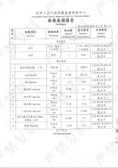 Industrial Gas Inspection Test Report certificate from Fujian Unite International Co., Ltd.