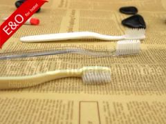 Disposable Transparent Hotel Toothbrush with Toothpaste Size 17.5cm Trademark e&o Handle PP, PS Type Toothbrush Material - Image 4