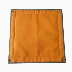 Square Coated Fire Pit Mat, Used for Outdoor Barbecue, Family Gatherings, Welding Protection, Camping and Other Fire Prevention and Drainage - Image 3