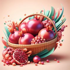 Pomegranate, Fresh Pomogranate, Indian Pomogranate, Pomogrante (Bhagwa) - Image 4