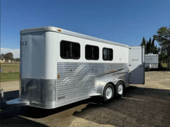 Three Horse Trailers / 2008 Exiss Sport ES 30B 3 horse slant horse trailer - Image 2